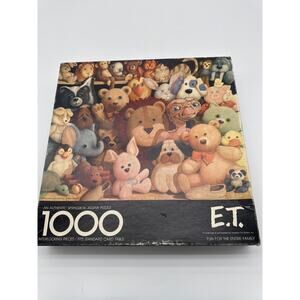 Vintage 1982 E.T. 1000 Piece Jigsaw Puzzle‎ Springbok